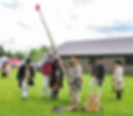 Liberty Pole raising reenactment